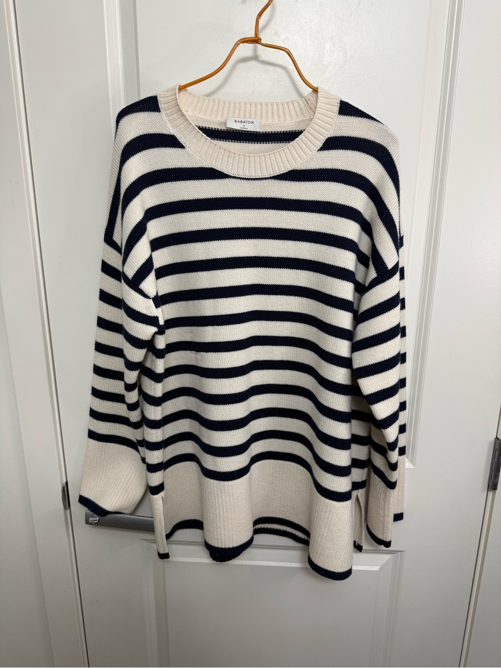 Babaton Women's 100% Merino Wool Tradition Sweater in size S